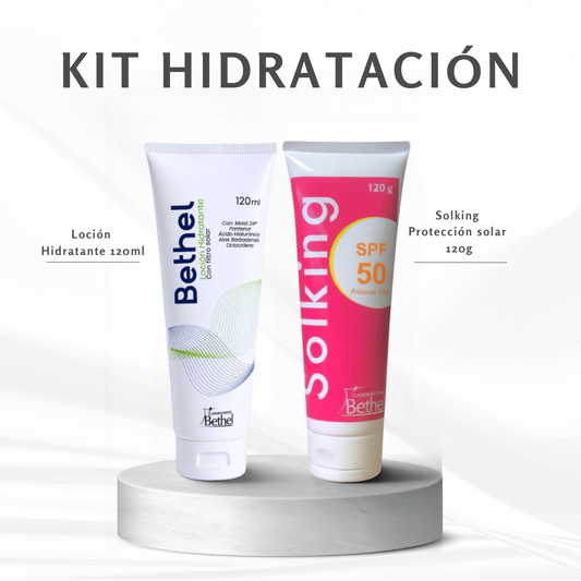 Kit Hidratación: Protector solar + Loción hidratante