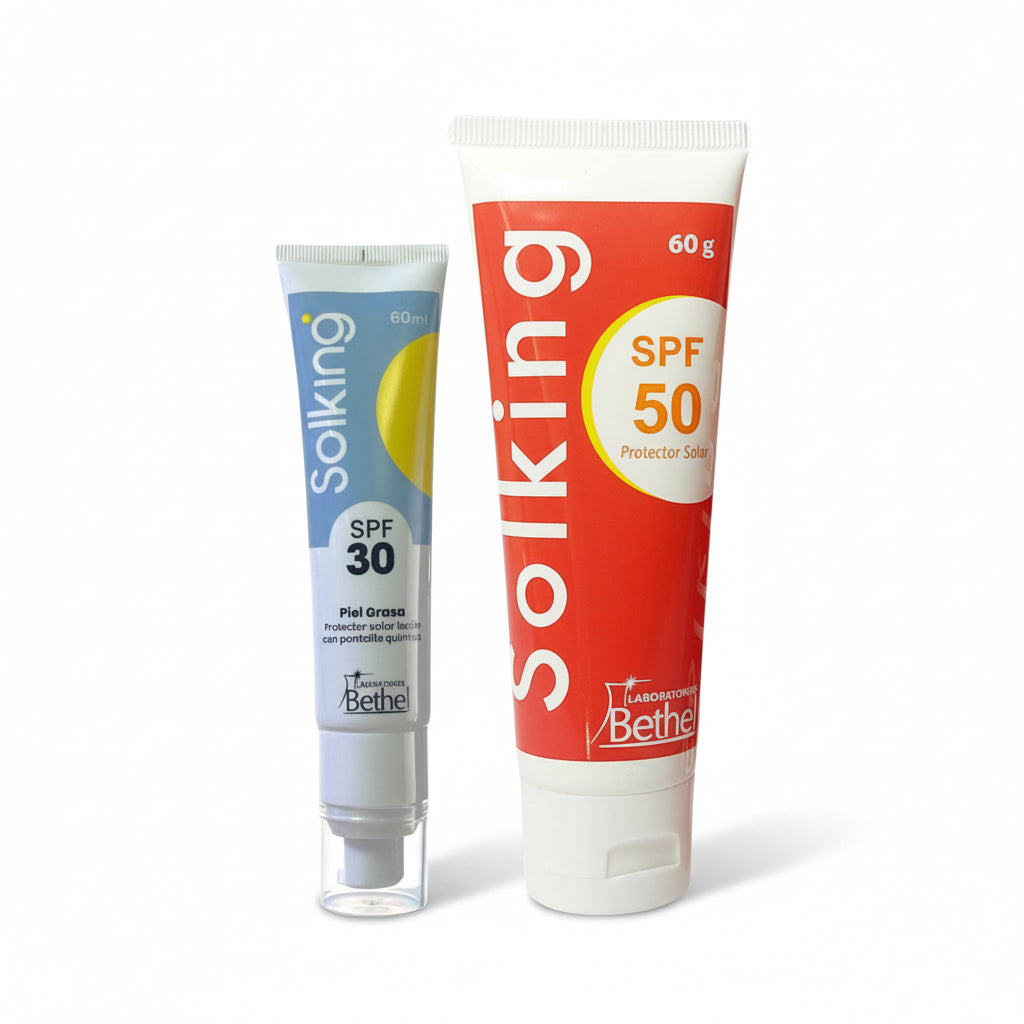 Kit Protección Total: Piel Grasa + Protector Solar 60g